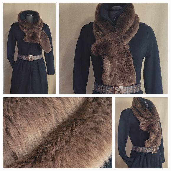 Faux Fur Scarf - Picture 6 of 8